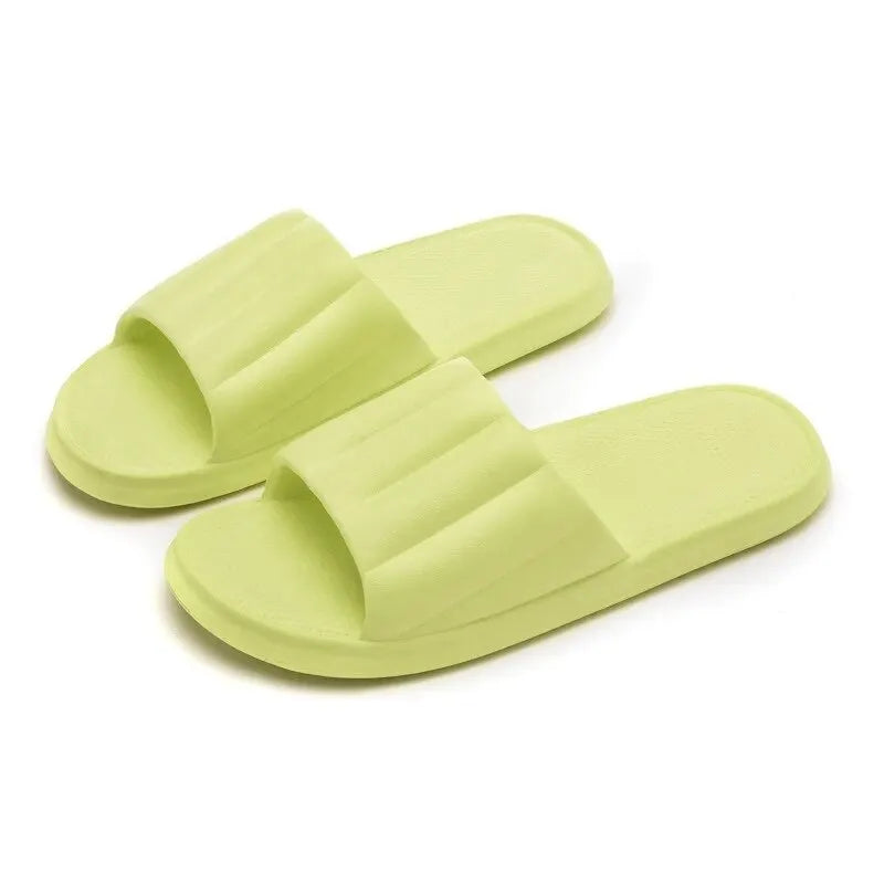 Fashion Women's Summer Slippers Eva High Quality Soft Bottom Sandals Shoes For Men Indoor Non-Slip Female Cloud Cushion Slides